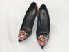 DOLCE&GABBANA DOLCE&GABBANA High Heel Floral Beaded Pumps Size 38