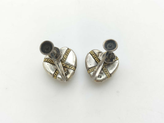Tiffany & Co. Tiffany 925/750 Heart Earrings