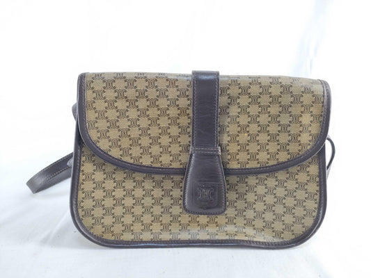 CELINE Macadam Triomphe Shoulder Bag