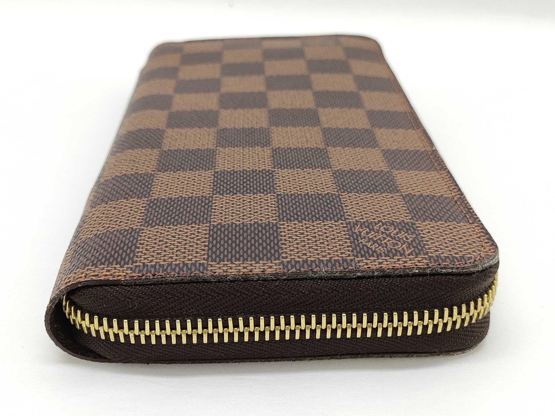 LOUIS VUITTON Damier Zippy Wallet N60015 CA3111 Wallet