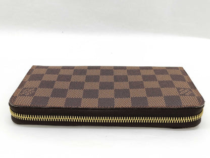 LOUIS VUITTON Damier Zippy Wallet N60015 CA3111 Wallet
