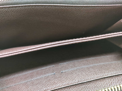 LOUIS VUITTON Damier Zippy Wallet N60015 CA3111 Wallet