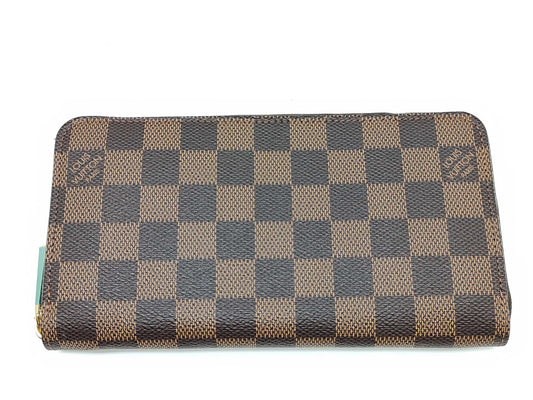 LOUIS VUITTON Damier Zippy Wallet N60015 CA3111 Wallet