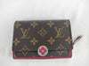 LOUIS VUITTON Louis Vuitton Monogram Porte-Feuille Flor Wallet