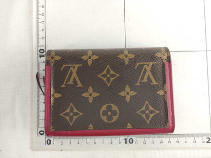 LOUIS VUITTON Louis Vuitton Monogram Porte-Feuille Flor Wallet