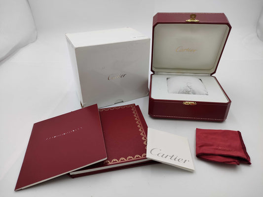 Cartier empty box and other accessories