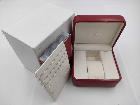 OMEGA empty box and other accessories