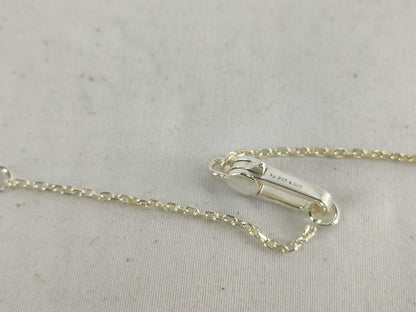 GUCCI GG Cross Silver Necklace