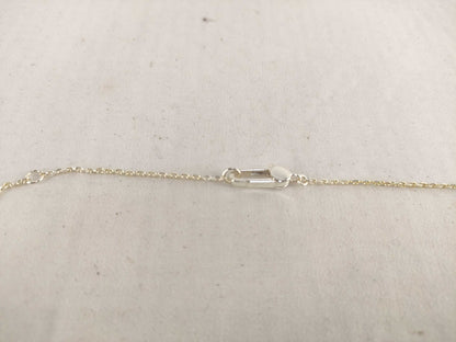 GUCCI GG Cross Silver Necklace