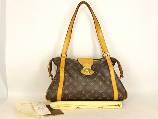 LOUIS VUITTON Monogram Stresa PM M51186 Handbag