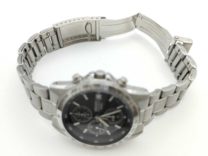 SEIKO 7T92-0DW0 453777 Quartz Black Dial Men's Watch