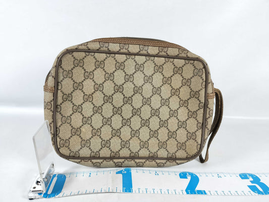 GUCCI GG Supreme Gucci Pouch