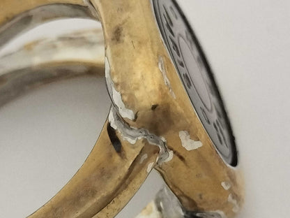 HERMES Corozo Ring 52 Ring