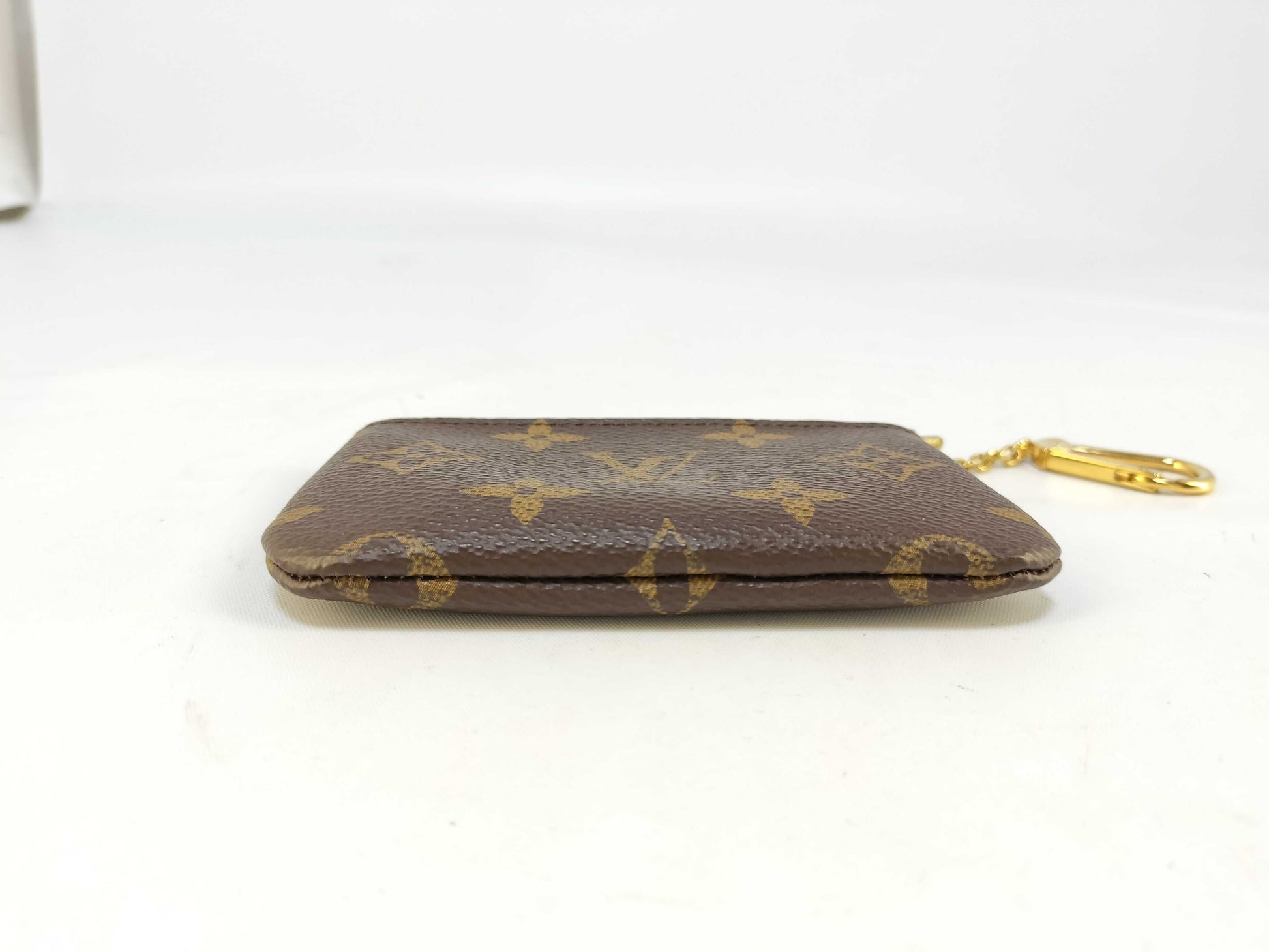 LOUIS VUITTON Monogram Louis Vuitton Card Key Case Monogram Pochette Cle M62650 CT4199 Coin Case