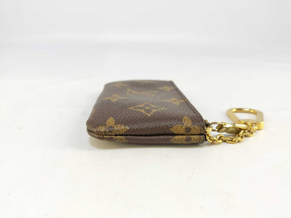 LOUIS VUITTON Monogram Louis Vuitton Card Key Case Monogram Pochette Cle M62650 CT4199 Coin Case