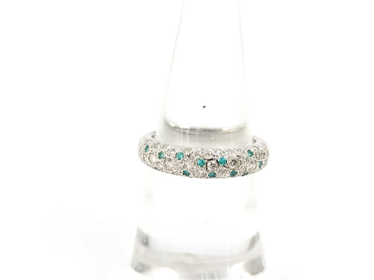 TASAKI Colored Stone D0.47ct 750 5.3g Ring 