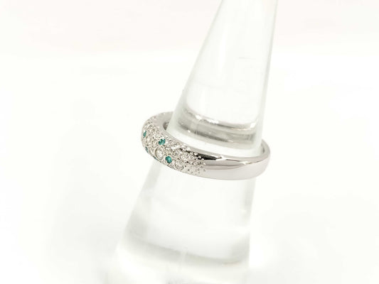 TASAKI Colored Stone D0.47ct 750 5.3g Ring 