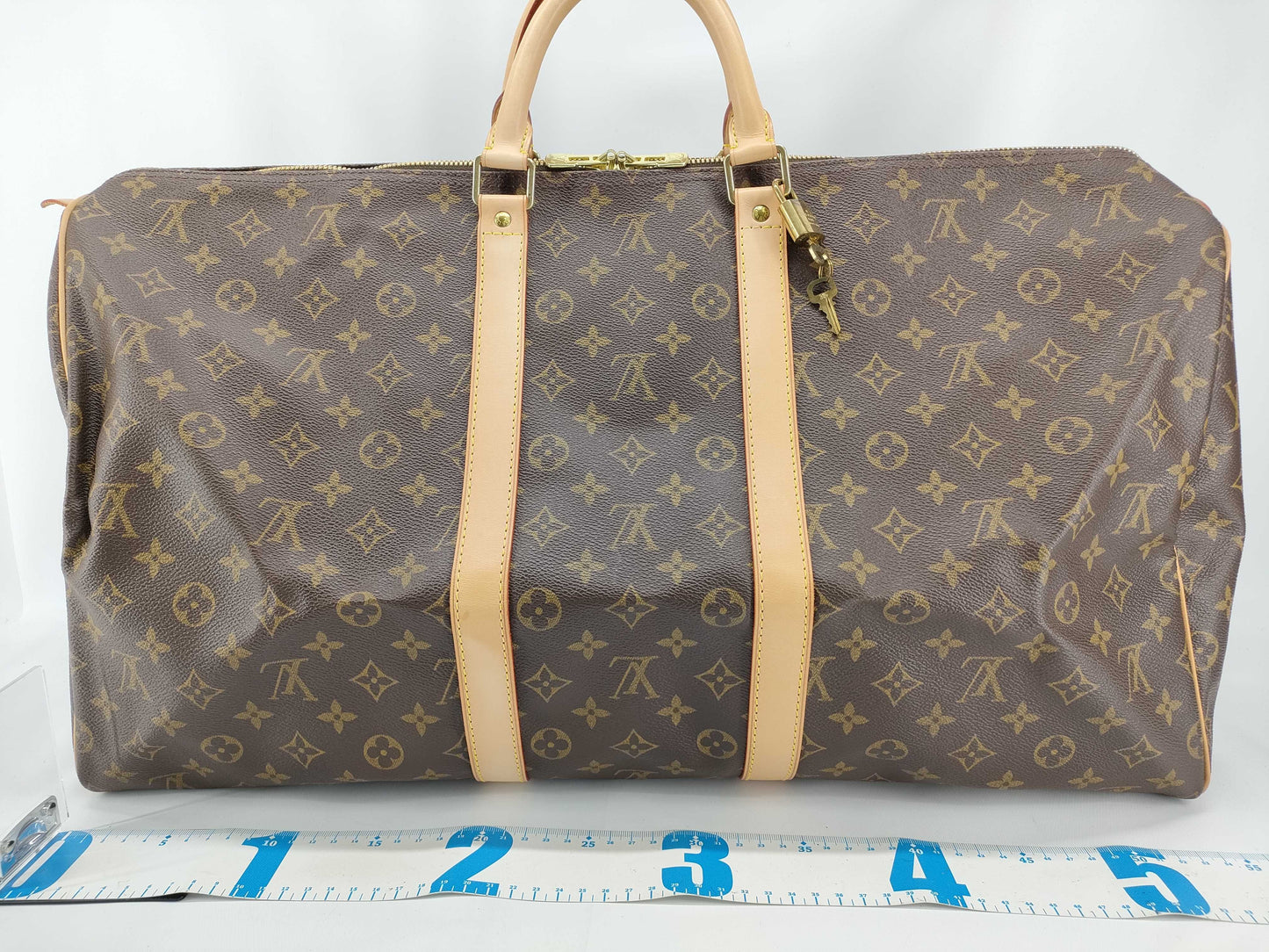 LOUIS VUITTON Monogram Louis Vuitton Keepall 55 M41424 Boston Bag