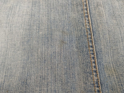 Chloe Chloe Short Denim Skirt Logo Patch Size 36 Skirt