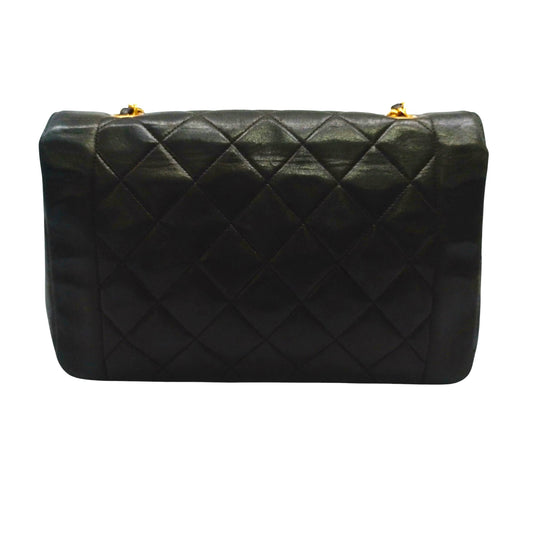 CHANEL Diana Chain Shoulder Bag with Seal Marks