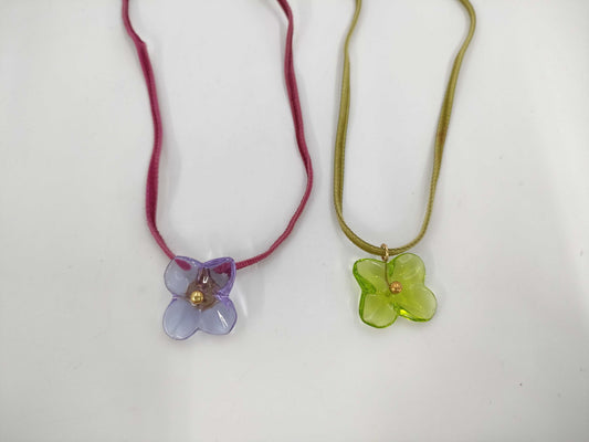 Baccarat Crystal Earrings and Necklace Set 