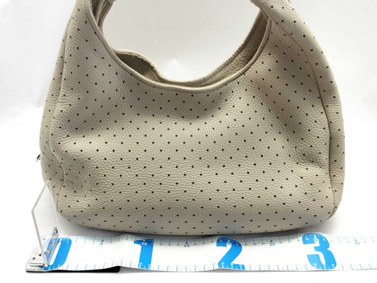 BOTTEGA VENETA Campana Hobo Bag with Perforated Intrecciato Leather Shoulder Bag