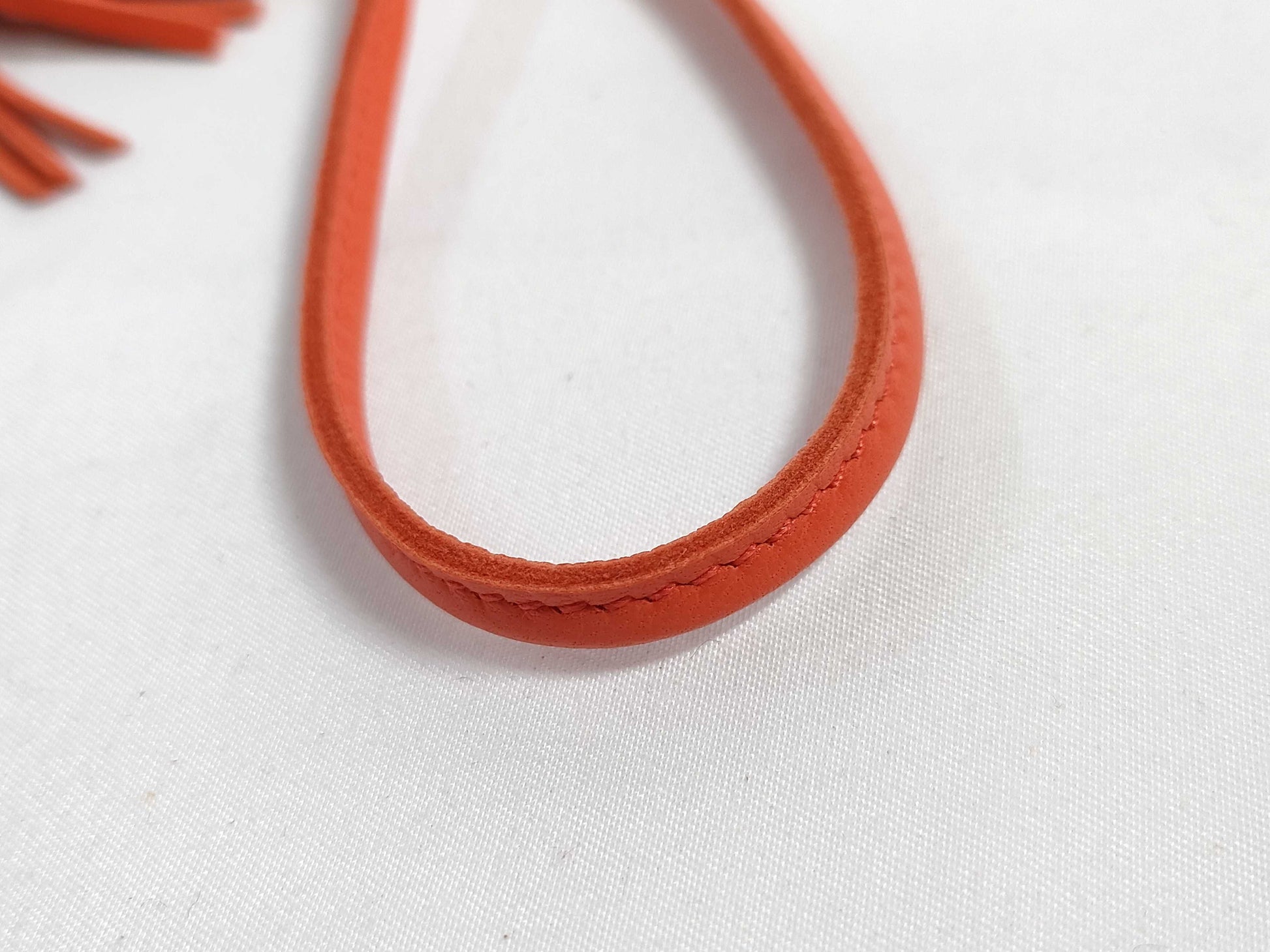 HERMES Brand New, Unused HERMES Rodeo Charm Pegasus Orange Poppy Alligator/Swift U-Engraved Bag Charm Other Accessories