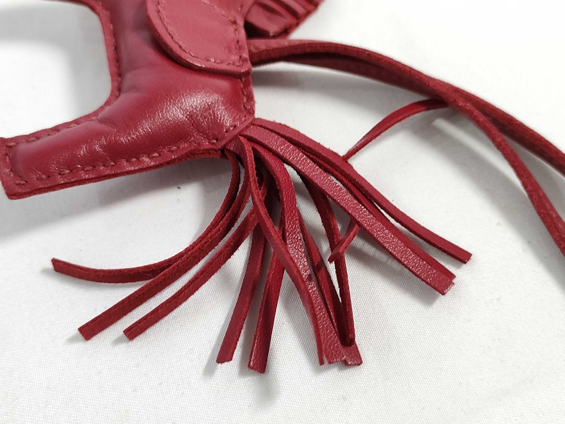 HERMES Brand New, Unused HERMES Rodeo Charm PM Ruby Anjou Milo Y Stamp Bag Charm Other Accessories
