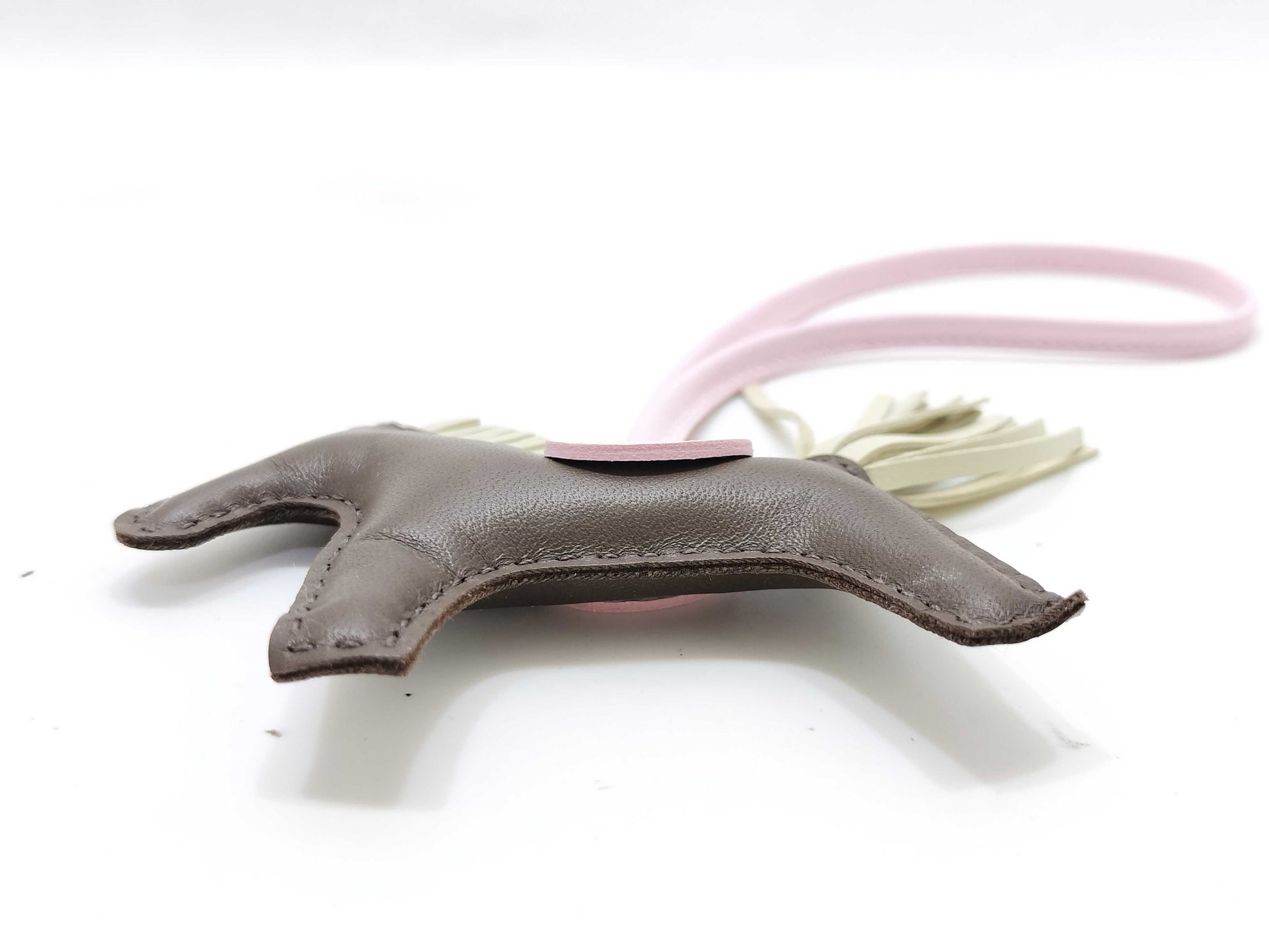 HERMES Unused K Stamped Pegasus Charm