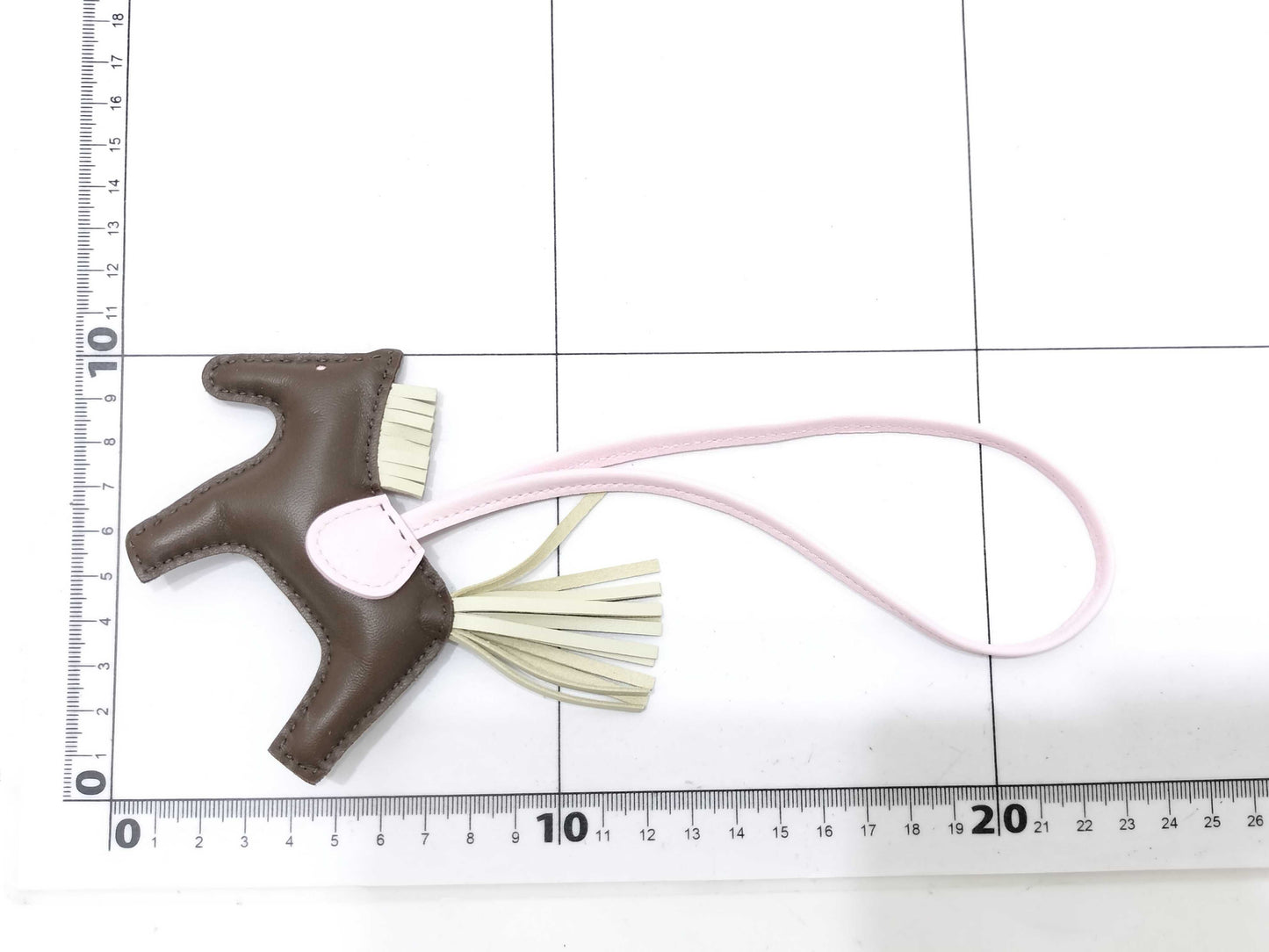HERMES Unused K Stamped Pegasus Charm