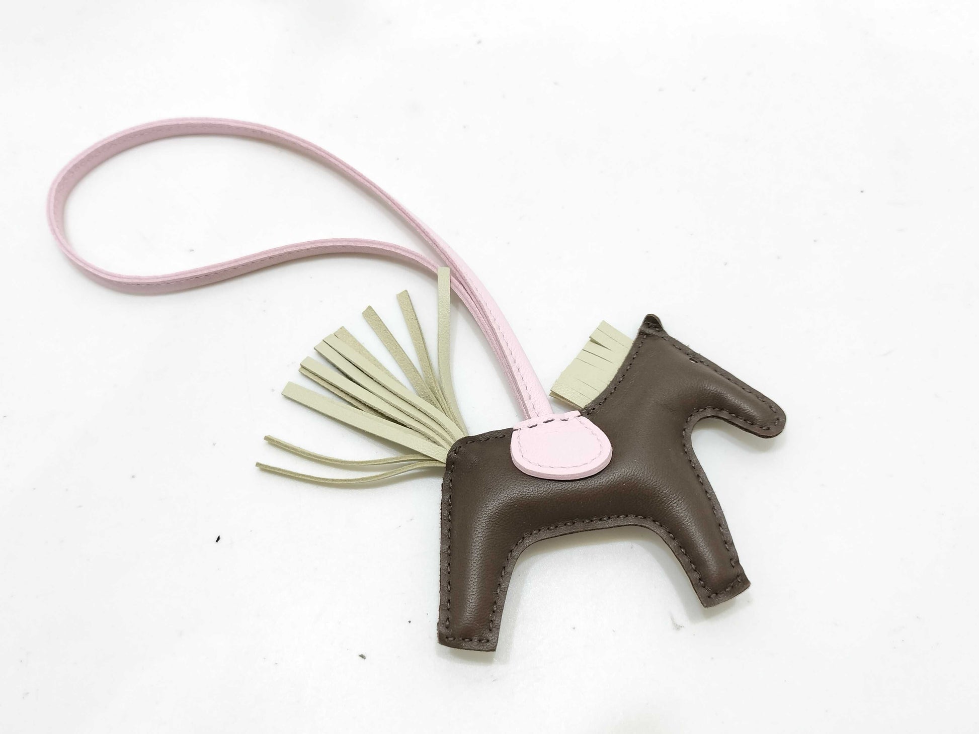 HERMES Unused K Stamped Pegasus Charm