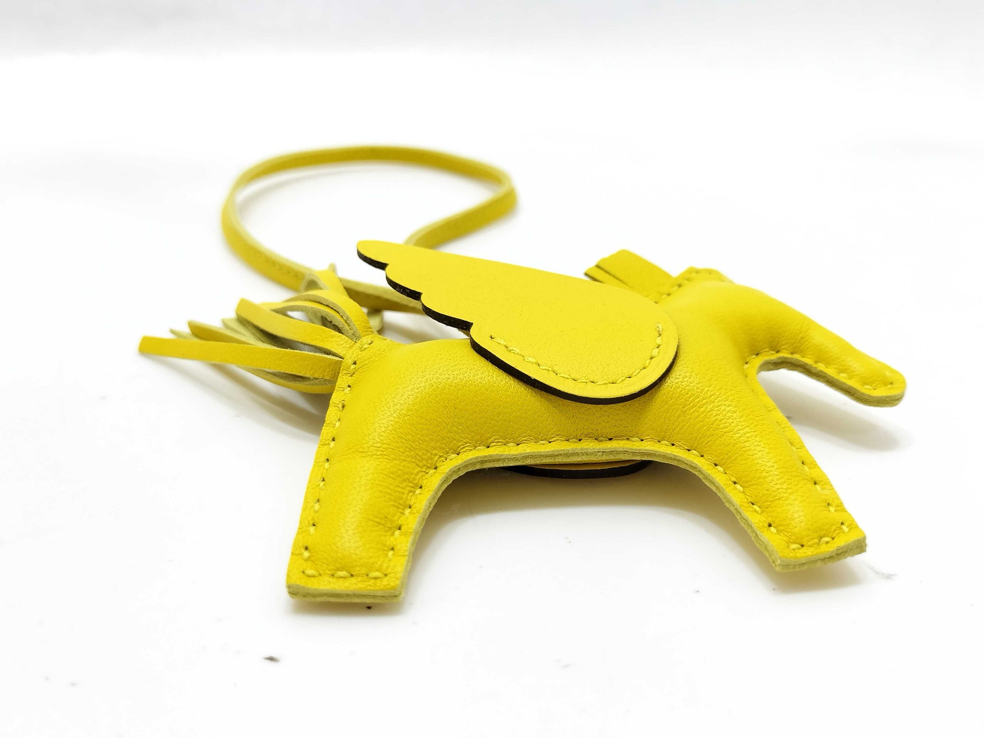 HERMES Unused K Stamped Pegasus Charm
