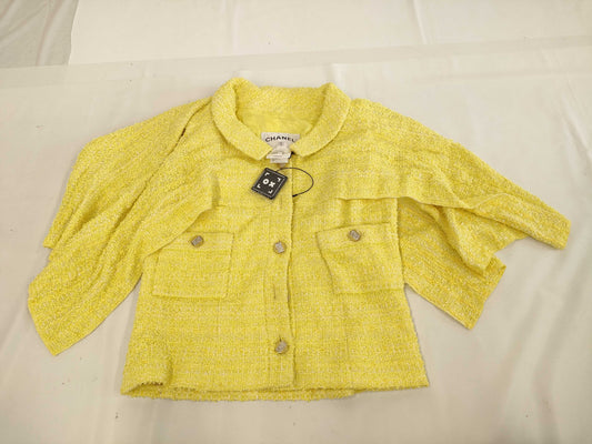 CHANEL Tweed Jacket Size 38