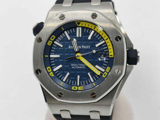 AUDEMARS PIGUET 15710ST.OO.A027CA.01 CT0537R Automatic Navy Dial Men's Watch