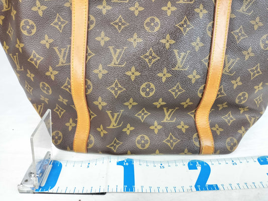 LOUIS VUITTON Monogram Sac Shopping M51108 Brown Shoulder Bag
