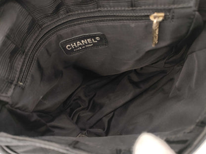 CHANEL Travel Line Nylon Body Bag, Black, Waist Bag