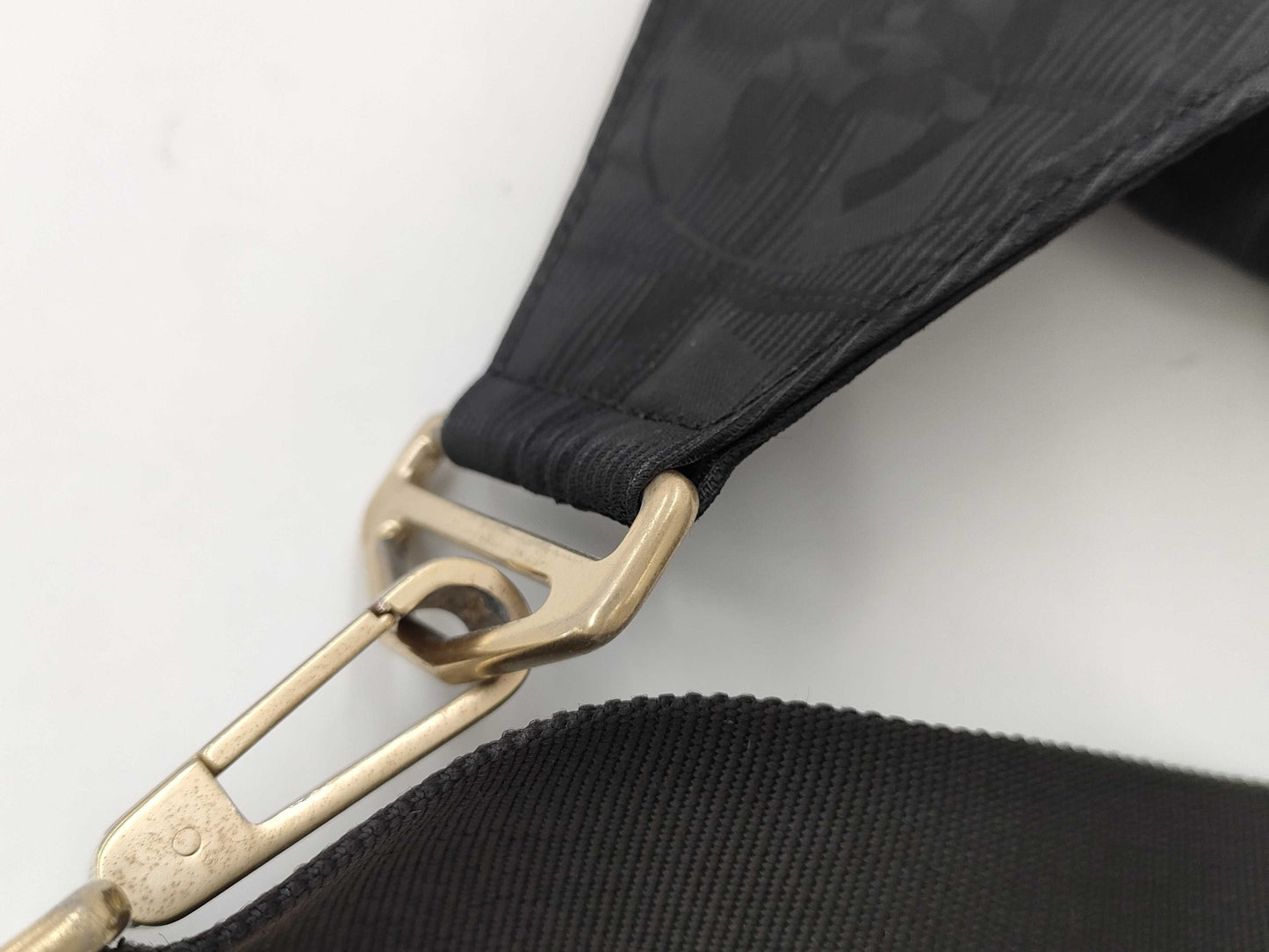CHANEL Travel Line Nylon Body Bag, Black, Waist Bag