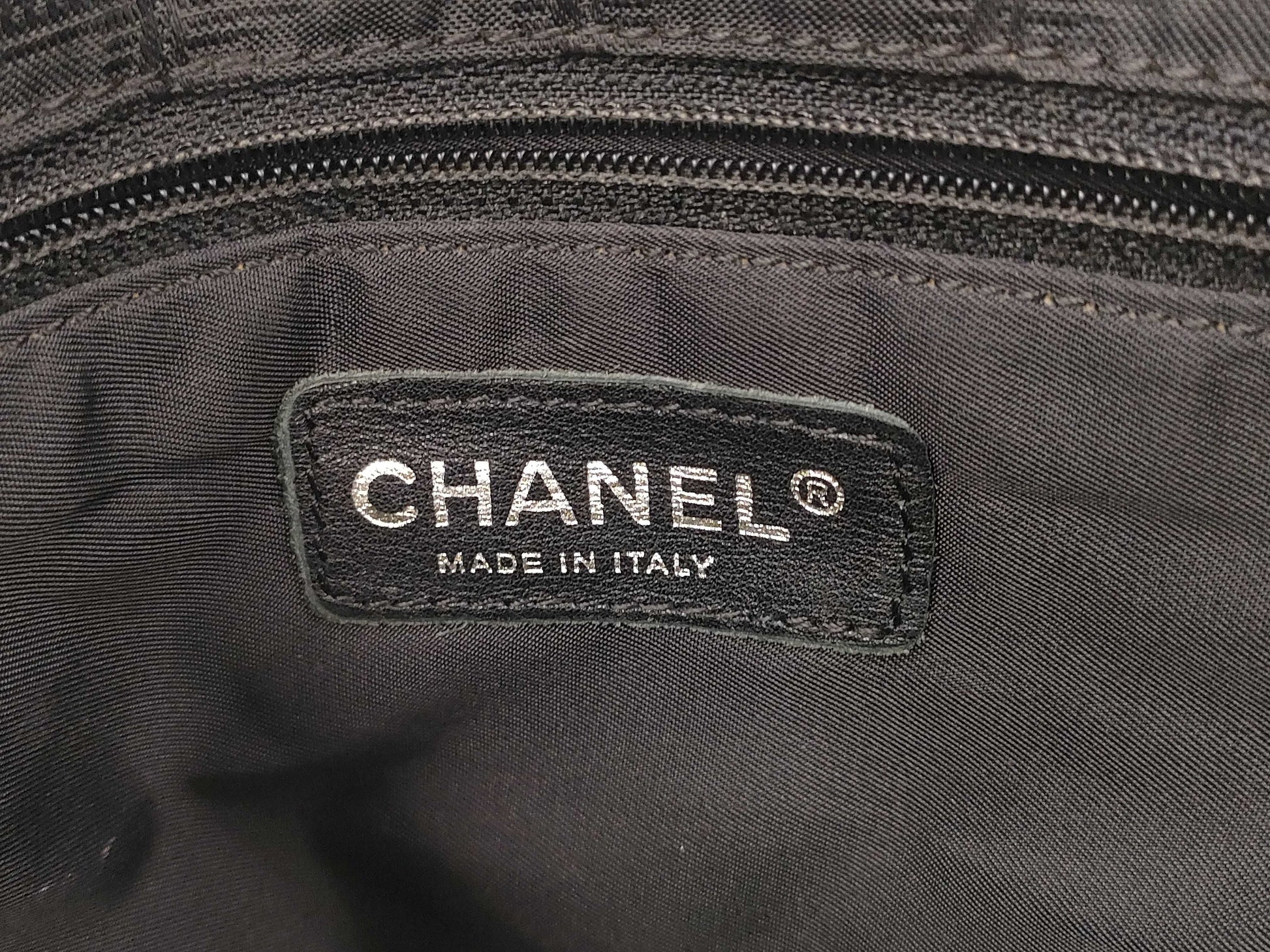 CHANEL Travel Line Nylon Body Bag, Black, Waist Bag