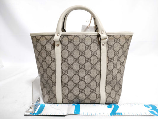 GUCCI Kids' GG Supreme Handbag, Beige, 297557