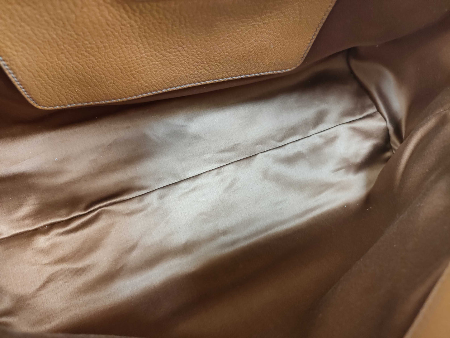Miu Miu Madras Leather 2-Way Handbag, Brown, 5BB004