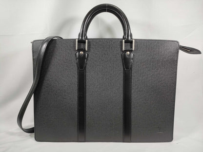 LOUIS VUITTON Taiga Porte-Document Rosan M30052 VI1025 Black Business Bag