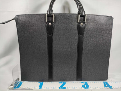 LOUIS VUITTON Taiga Porte-Document Rosan M30052 VI1025 Black Business Bag