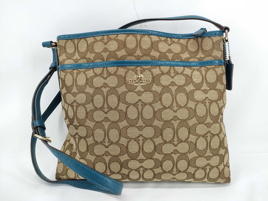 COACH Signature Coach Shoulder Bag