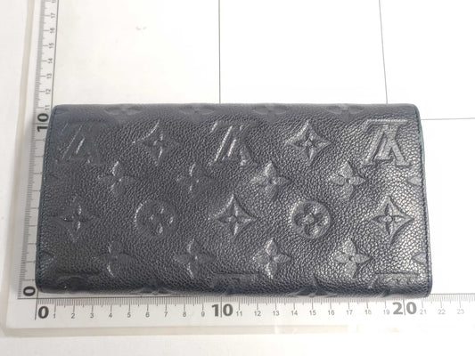 LOUIS VUITTON Monogram Empreinte Louis Vuitton Monogram Empreinte Portefeuille Virtuose Wallet