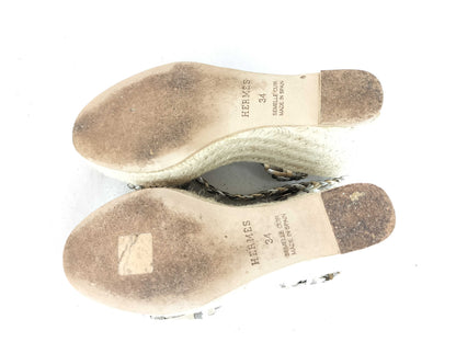 HERMES HERMES Sandals Wedge Sole Sandals Size 34 Sandals Sandals