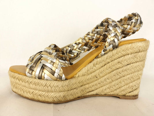 HERMES HERMES Sandals Wedge Sole Sandals Size 34 Sandals Sandals