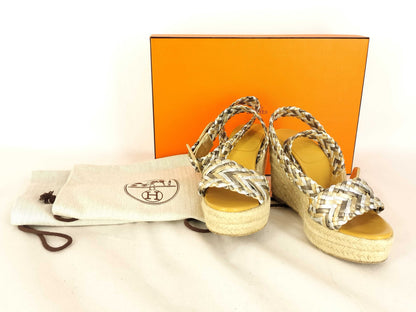HERMES HERMES Sandals Wedge Sole Sandals Size 34 Sandals Sandals