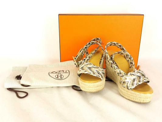 HERMES HERMES Sandals Wedge Sole Sandals Size 34 Sandals Sandals