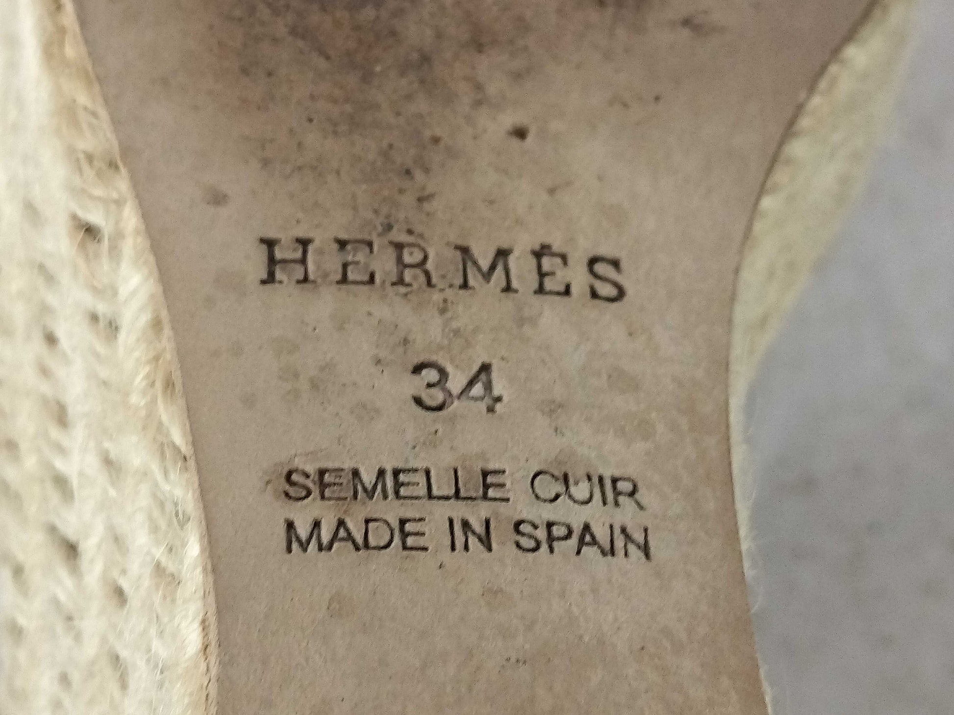 HERMES HERMES Sandals Wedge Sole Sandals Size 34 Sandals Sandals