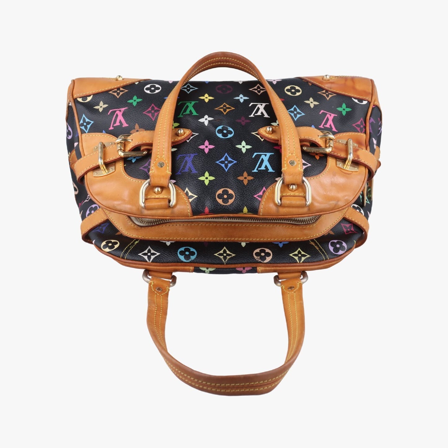 LOUIS VUITTON Claudia Noir Monogram Multicolore M40194 TH3008 Handbag